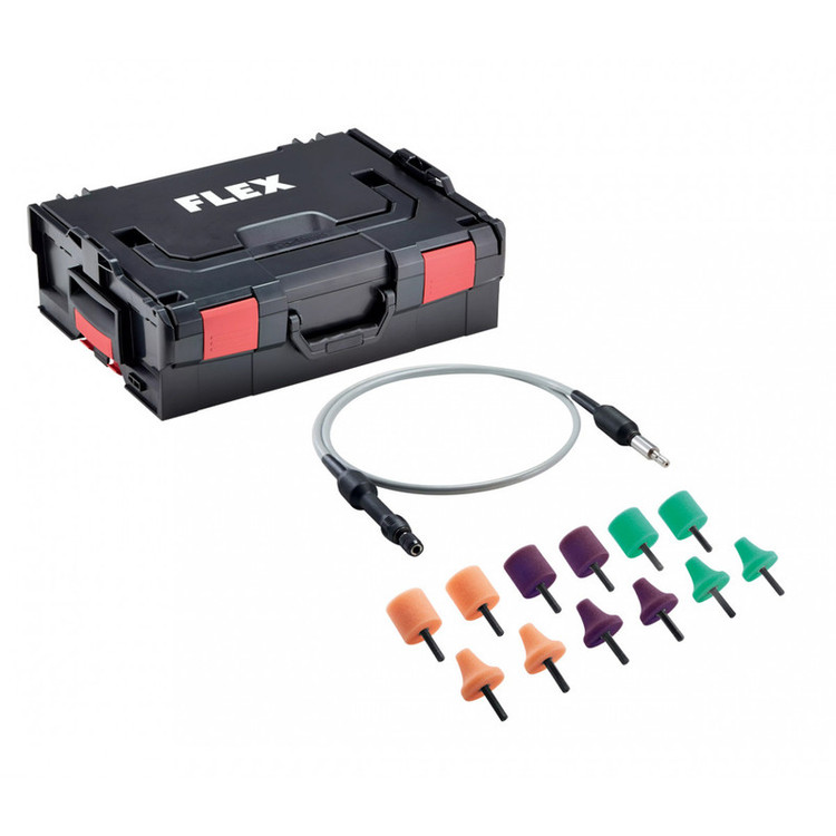 کیت مینیاتوری شفت انعطاف پذیر دستگاه پولیش آیبرید PXE 80 10.8-EC فلکس مدل FS 140 کد 516112