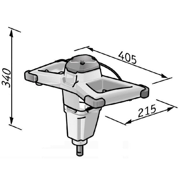 همزن صنعتی فلکس مدل MXE 1202 + WR2 140