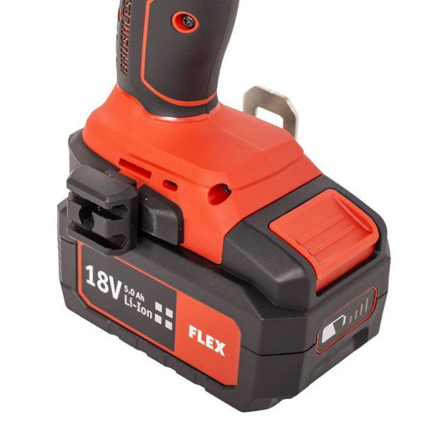 دریل پیچگوشتی چکشی شارژی فلکس مدل PD 2G 18.0-EC FS55BC/5.0 باتری