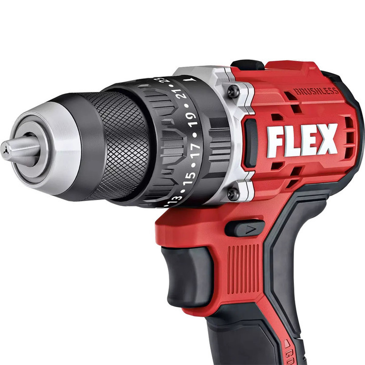 دریل پیچ گوشتی چکشی شارژی فلکس مدل PD 2G 18.0-EC LD/2.5 Set سه نظام فلزی