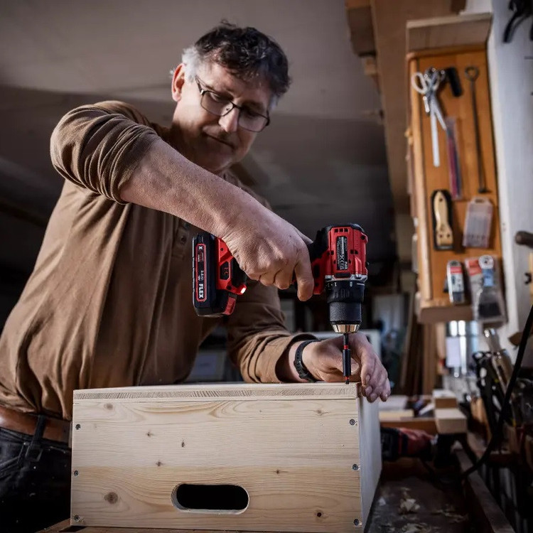 دریل پیچ گوشتی چکشی شارژی فلکس مدل PD 2G 18.0-EC LD/2.5 Set کاربرد 2