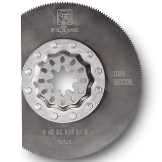 تیغه ابزار همه کاره فاین مدل نیم گرد HSS کد 63502106210