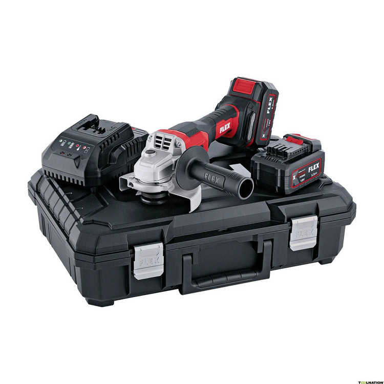 مینی فرز شارژی فلکس مدل L 125 18.0-EC LD / 5.0 Set ست