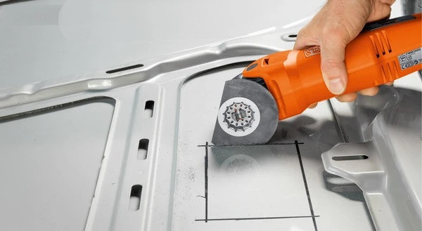 تیغه ابزار همه کاره فاین مدل نیم گرد HSS کاربری2