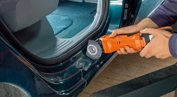 تیغه ابزار همه کاره فاین مدل نیم گرد HSS کاربری1